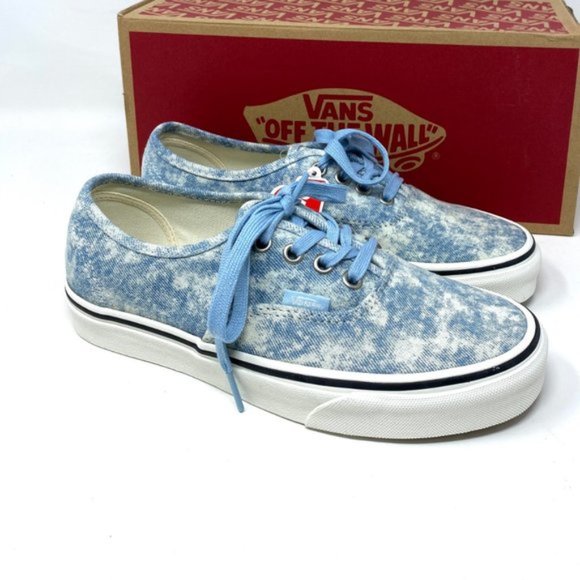 💖MEGA SALE💖VANS Women  VN0A5HZS9FM AUTHENTIC Denim Winter Sky Blue Canvas - Picture 6 of 11